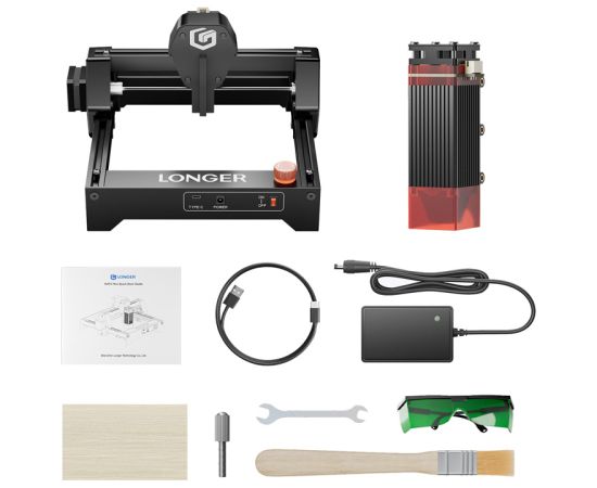 LONGER RAY5 mini 5.5W Laser Engraver 3D Printeri un lāzergravētāji