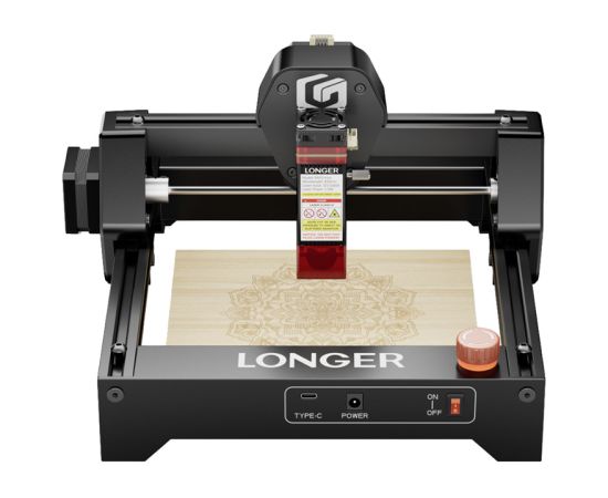 LONGER RAY5 mini 5.5W Laser Engraver 3D Printeri un lāzergravētāji