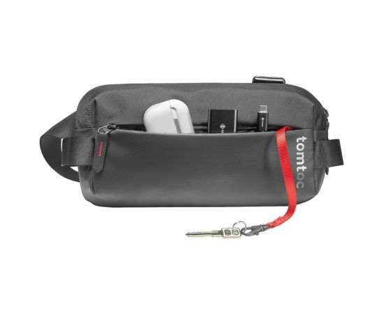 Sling Bag S 4L Tomtoc Explorer-T21 (black) Somas portatīvajiem datoriem