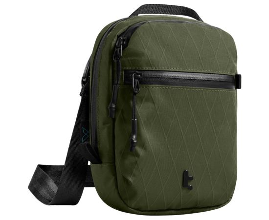 Tomtoc Aviator-T37 travel bag with shoulder strap X-Pac (green) Somas portatīvajiem datoriem