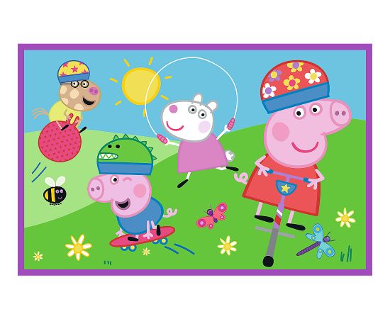 TREFL PEPPA PIG Комплект пазлов Свинка Пеппа, 2x24 Пазлы