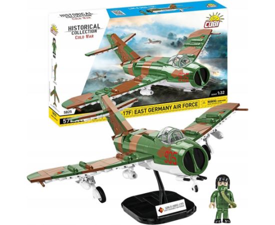 Cobi HC Cold War Myśliwiec Lim-5 MiG-17F NRD Mašīnas un piederumi