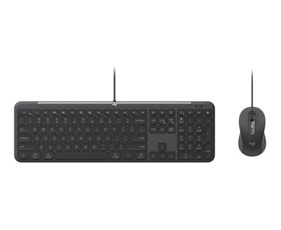 LOGITECH WIRED COMBO MK620 FOR BUSINESS - GRAPHITE - PAN - USB - NORDIC-613 - USB-C MK620B Klaviatūras