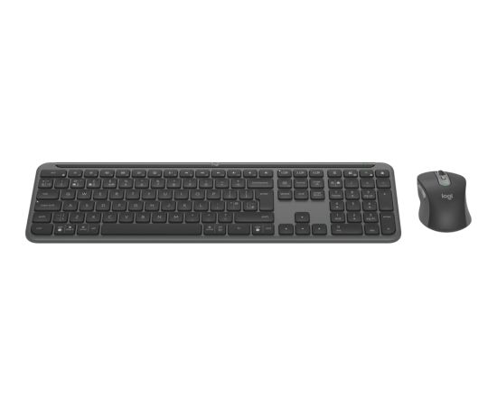 LOGITECH Signature Slim Wireless Keyboard and Mouse Combo MK950 - GRAPHITE - PAN - 2.4GHZ/BT - NORDIC-613 Клавиатуры