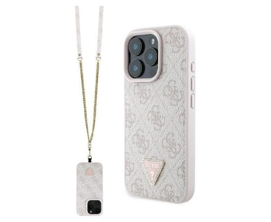 Guess GUHCP16LP4TDSCPP Aizmugurējais Apvalks Priekš Apple iPhone 16 Pro Neoriģinālie Maciņi