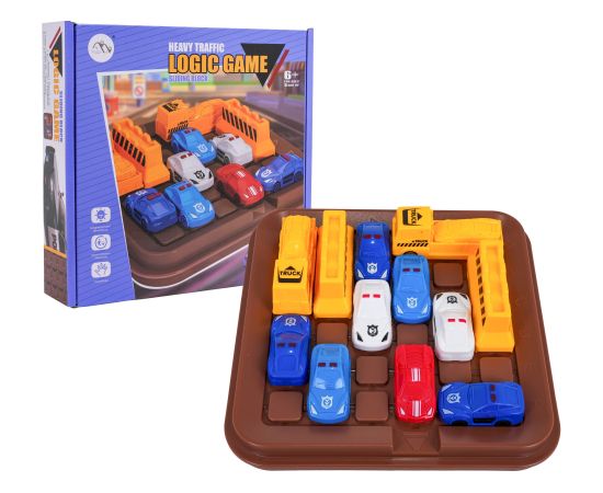 RoGer Логическая Игра “Traffic” с Машинками Galda spēles