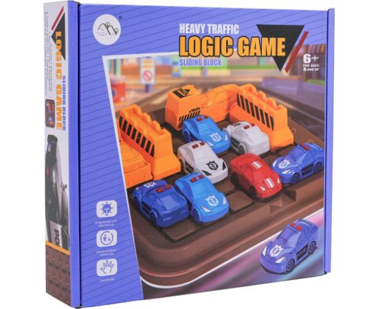 RoGer Логическая Игра “Traffic” с Машинками Galda spēles