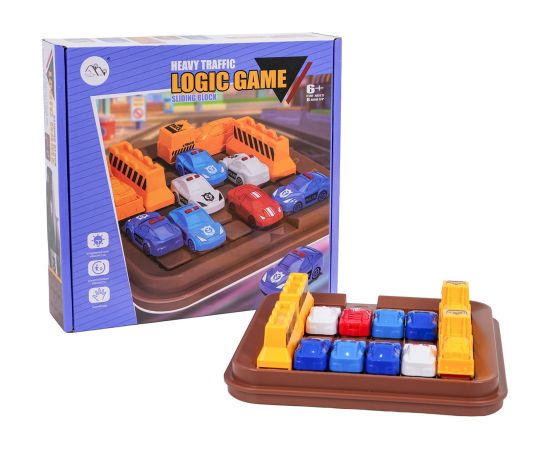 RoGer Логическая Игра “Traffic” с Машинками Galda spēles