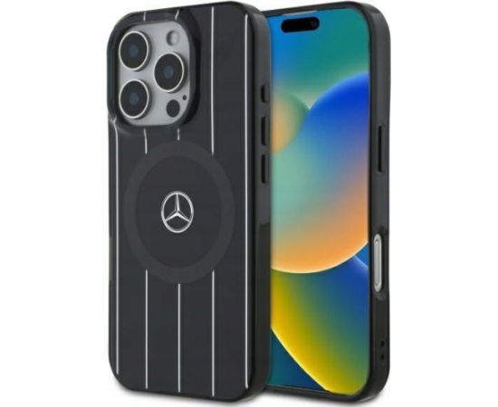 Mercedes Double Layer Crossed Lines MagSafe Защитный Чехол для Apple iPhone 16 Pro Max Чехлы - альтернативные