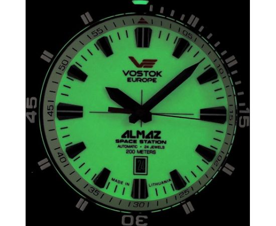 Vostok Europe Almaz NH35A-320C680BRBK Rokas pulksteņi 