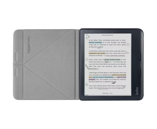 Etui Kobo Libra Colour SleepCover Case Black Новинки Компьютерная техника