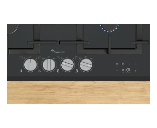 Bosch PRP6A6H40 hob Black Built-in 60 cm Gas 4 zone(s) Jaunumi Sadz. tehnika