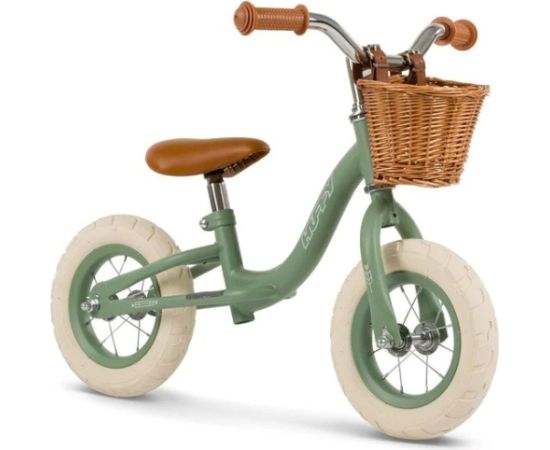 Rowerek biegowy HUFFY Vintage 10" Zielony Детские велосипеды