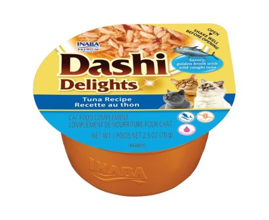 INABA CAT DASHI DELIGHTS TUNA RECIPE 70g Консервы кошек