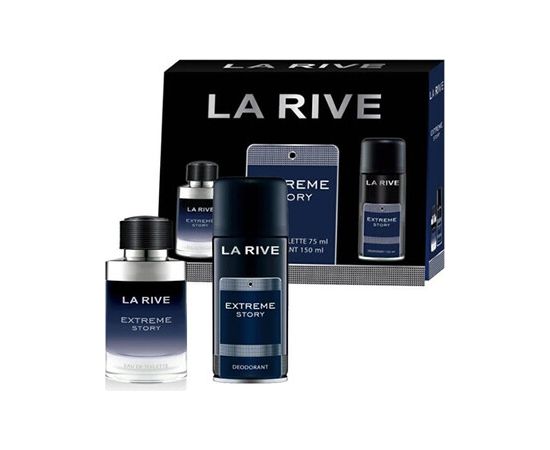 La Rive Extreme Story Dárková sada EDT 75 ml a deospray 150 ml 75ml Dāvanu komplekti