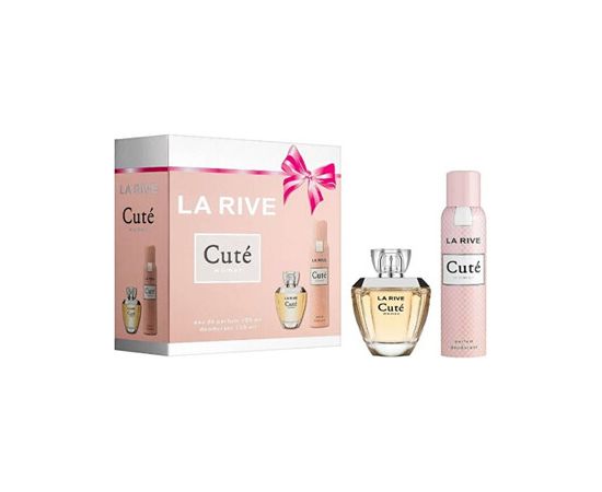 La Rive Cuté Dárková sada EDP 100 ml a deospray 150 ml 100ml Dāvanu komplekti
