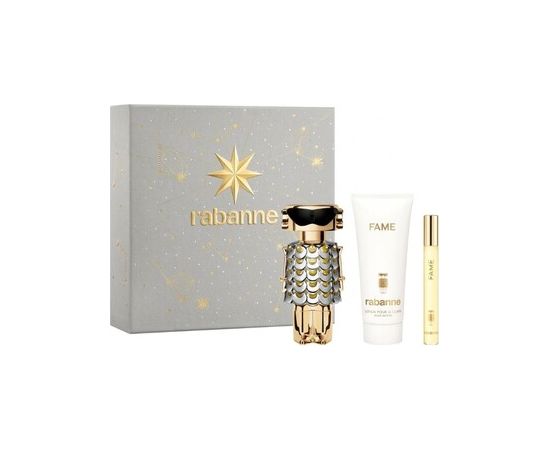 Paco Rabanne Fame Dárková sada EDP 50 ml, tělové mléko 100 ml a miniaturka EDP 10 ml 50ml Dāvanu komplekti