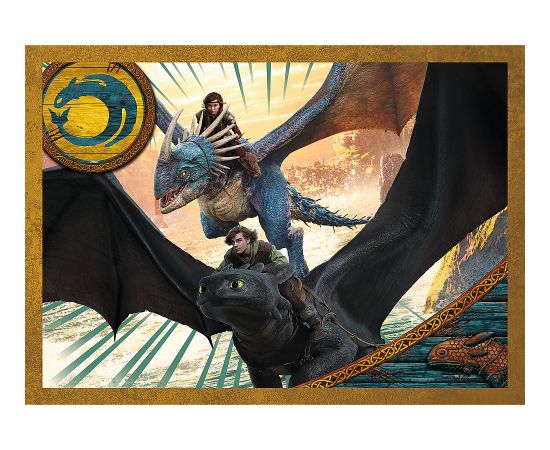 TREFL Комплект пазлов Как приручить дракона (4 in 1) Пазлы