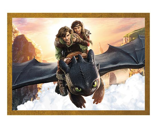 TREFL Комплект пазлов Как приручить дракона (4 in 1) Пазлы