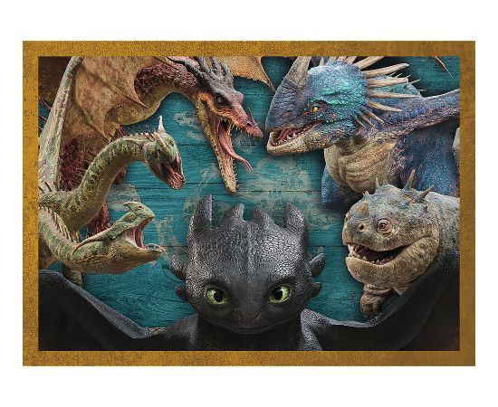 TREFL Комплект пазлов Как приручить дракона (4 in 1) Пазлы