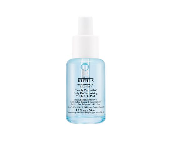 Kiehls Kiehl's Clearly Corrective Daily Re-Texturizing Triple Acid 30 ml Ķermeņa kosmētika