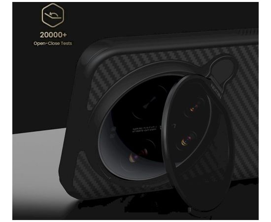 Nillkin CarboProp Aramid Magnetic Pen Slot Case Aizsargapvalks priekš Xiaomi 17 Ultra Neoriģinālie Maciņi