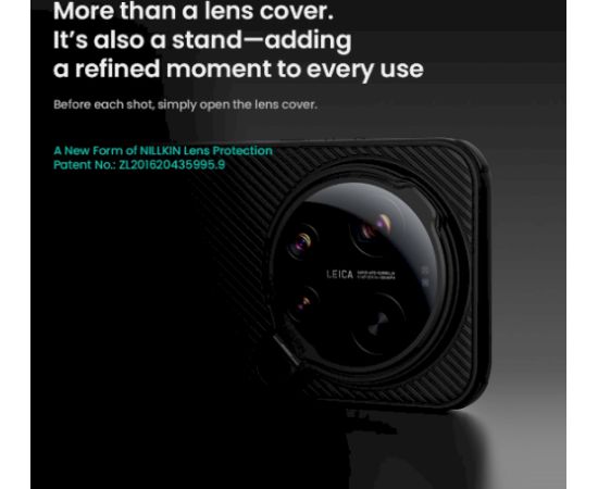 Nillkin Iceblade Prop Magnetic Cover Aizsargapvalks priekš Xiaomi 17 Ultra Neoriģinālie Maciņi