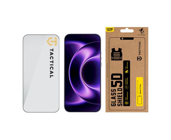 Tactical Glass Shield 5D Aizsargstikls priekš Xiaomi 17 Ultra Ekrānu aizsardzība