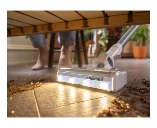 Bissell Stick Vacuum PowerClean Cordless operating 200 W Operating time (max) 40 min Warm White/Gray/Sparkling Silver Пылесосы