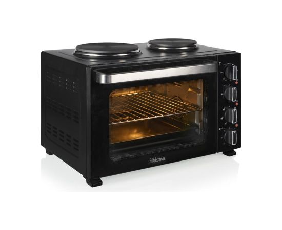 Tristar Convection Oven with 2 Hot Plates OV-3670 35 L 3200 W Black Mini cepeškrāsnis un virsmas