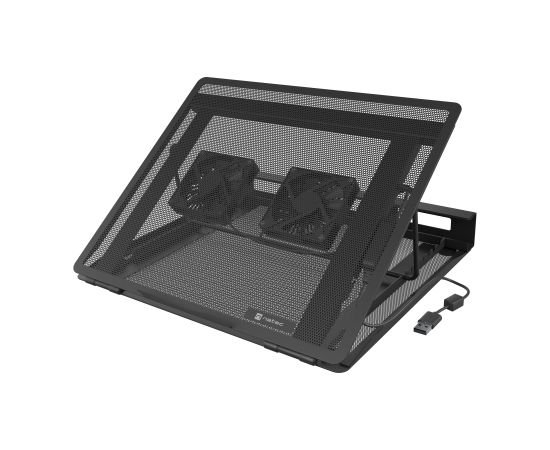 Natec Laptop Cooler Pad, 2 Fans Tern 2 Plus Black Новинки Компьютерная техника