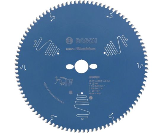 Griešanas disks Bosch 2608644114; 300x30 mm; Z96 Zāģripas