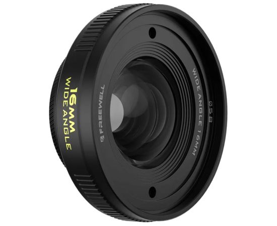 Freewell 16mm wide-angle lens with 17mm mount Sporta kameru aksesuāri