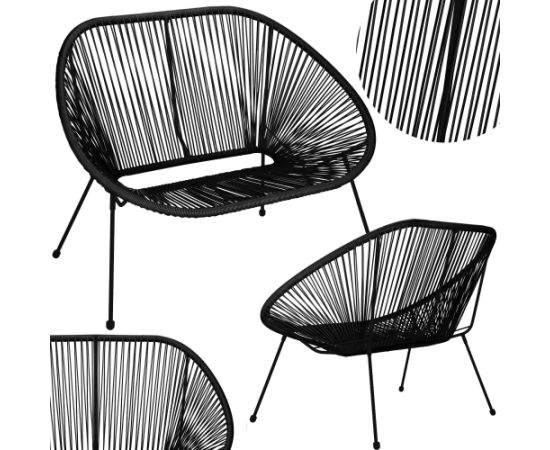 Садовый стул Springos GF0088 114 X 82 X 87 см Dārza krēsli