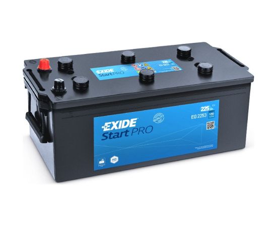 225Ah 1200A akumulators EXIDE EG2253 518x274x240+- Akumulatori