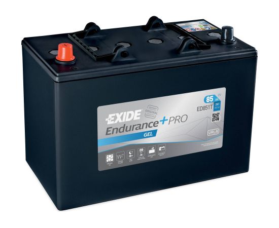 85Ah 350A akumulators EXIDE ED851T 349x175x235+- Akumulatori