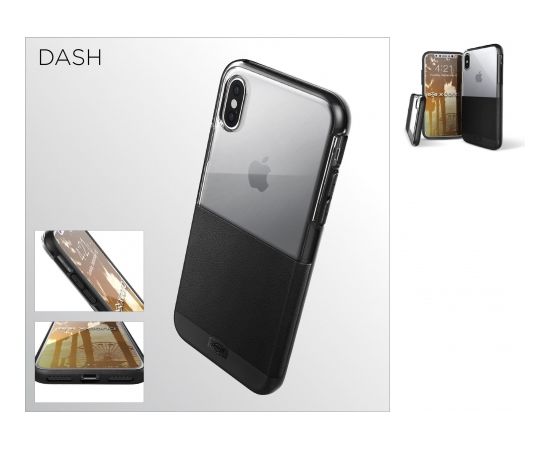 xdoria XD460774 Coque Dash for iPhone X (Black)