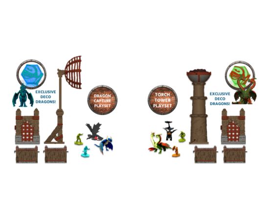 DRAGONS Rotaļu komplekts World of Berk: Torch Tower Figūriņas un varoņi