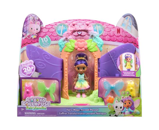 GABBY´S DOLLHOUSE Rotaļu komplekts Flutter-riffic tērpu ballīte Lelles