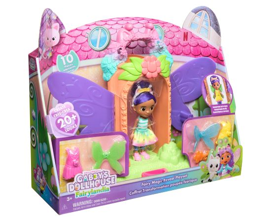 GABBY´S DOLLHOUSE Rotaļu komplekts Flutter-riffic tērpu ballīte Lelles