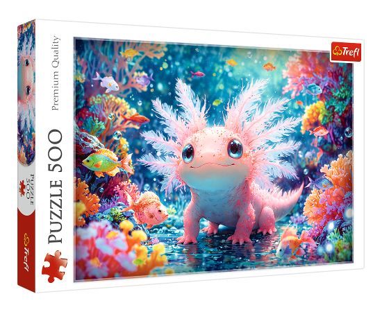 TREFL Пазл Аксолотль, 500 шт. Пазлы