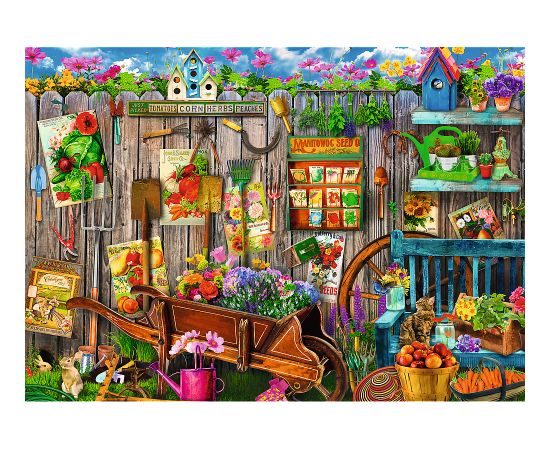TREFL Набор пазлов Сад, 2x500 шт. Пазлы