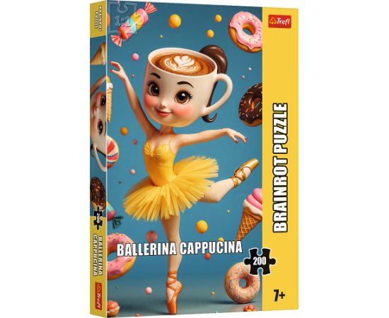 TREFL BRAINROT Puzle Ballerina Cappucina, 200 gab. Puzles