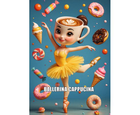 TREFL BRAINROT Puzle Ballerina Cappucina, 200 gab. Puzles