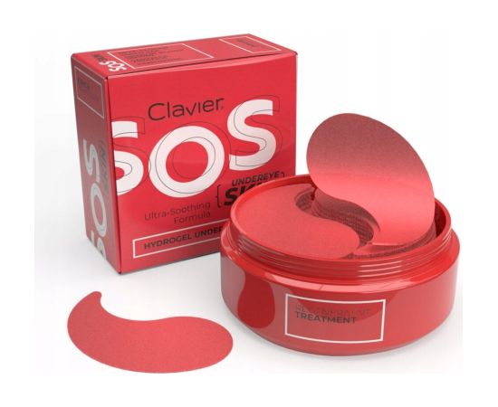 CLAVIER_SOS Undereye Skin Hydrogel Unredeye Pathes regenerujące żelowe płatki pod oczy 60szt Sejas kopšana