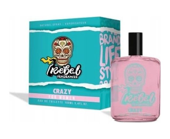 Alkotest REBEL Crazy Women EDT spray 100ml Sieviešu Smaržas