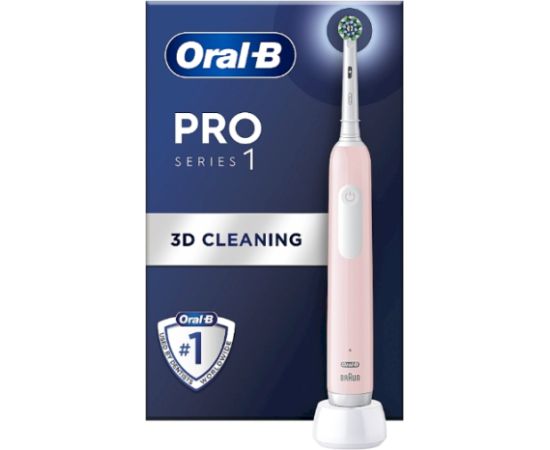 Oral-B Pro Series 1 Cross Action Elektriskā zobu birste Pink Elektriskās zobu birstes, irigatori