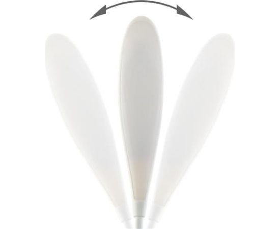 RoGer LED Настольная лампa USB / 360 °/ 1W / Белая Biroja galda lampas