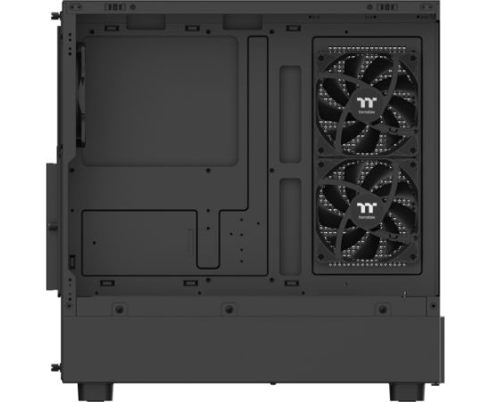 Thermaltake Pureline 270 Black (black, tempered glass x 2) Корпуса