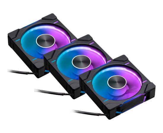 Phanteks D30-120 PWM Reverse DRGB (black, pack of 3, 120 mm) Korpusu dzesēšana